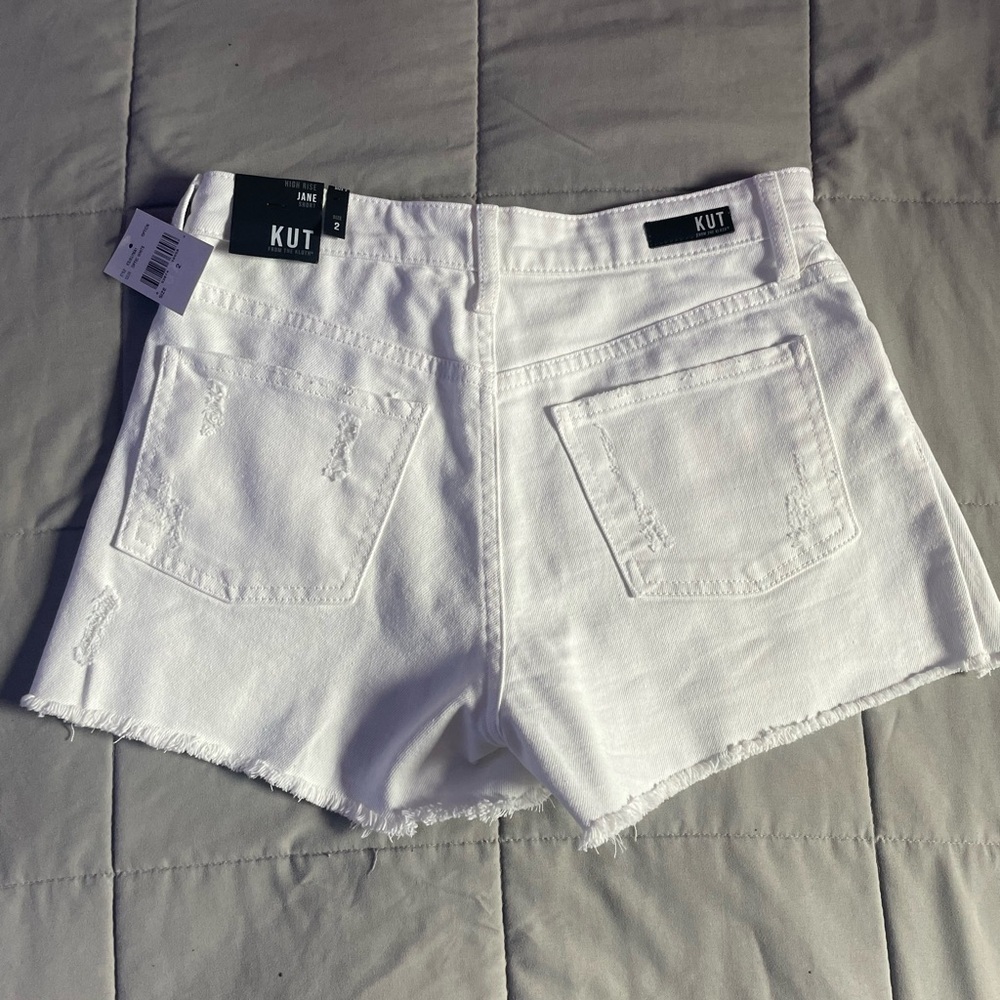 NWT KUT FROM THE KLOTH Jane High Rise Shorts - Picture 8 of 16